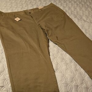 Bass Olive Pants Girl Friend Fit